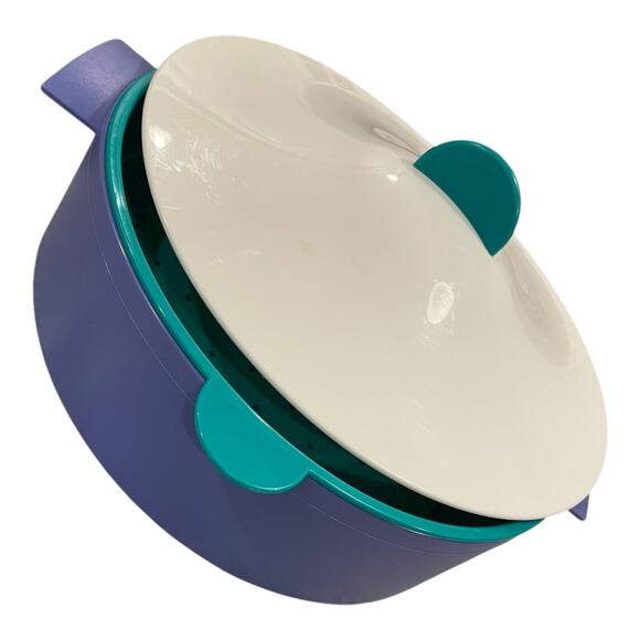 Tupperware Microsteamer Microwave Steamer Rice Veggies Cooker Large 3065A 3066A - Picture 8 of 9